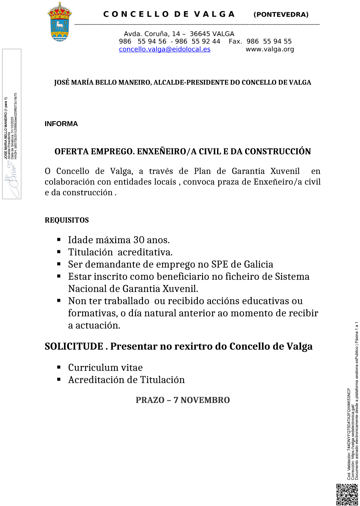 20251031 Outros oferta emprego