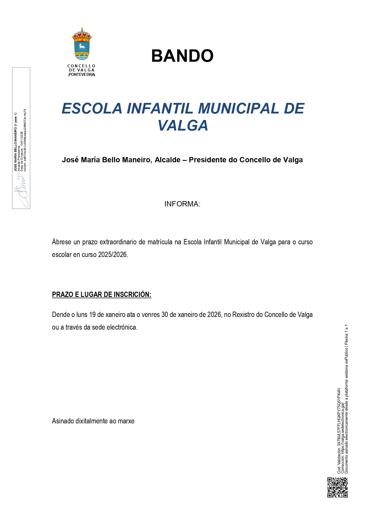 20260113 Outros Bando Escola Infantil periodo extraordinario page 0001