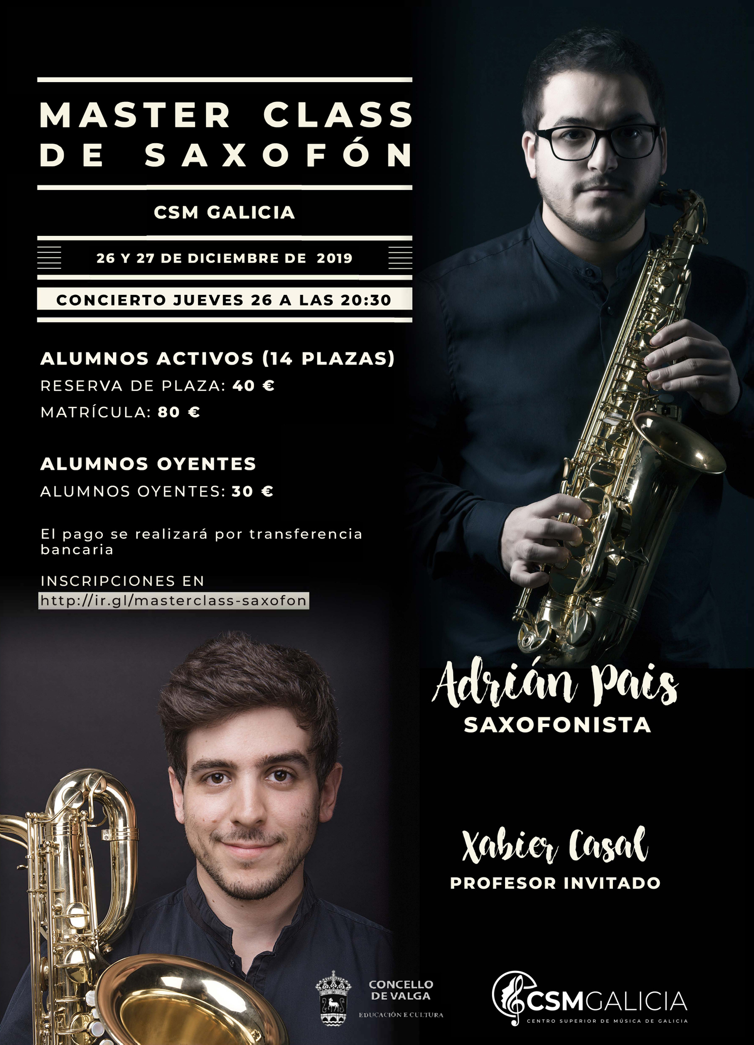 Masterclass Saxofón