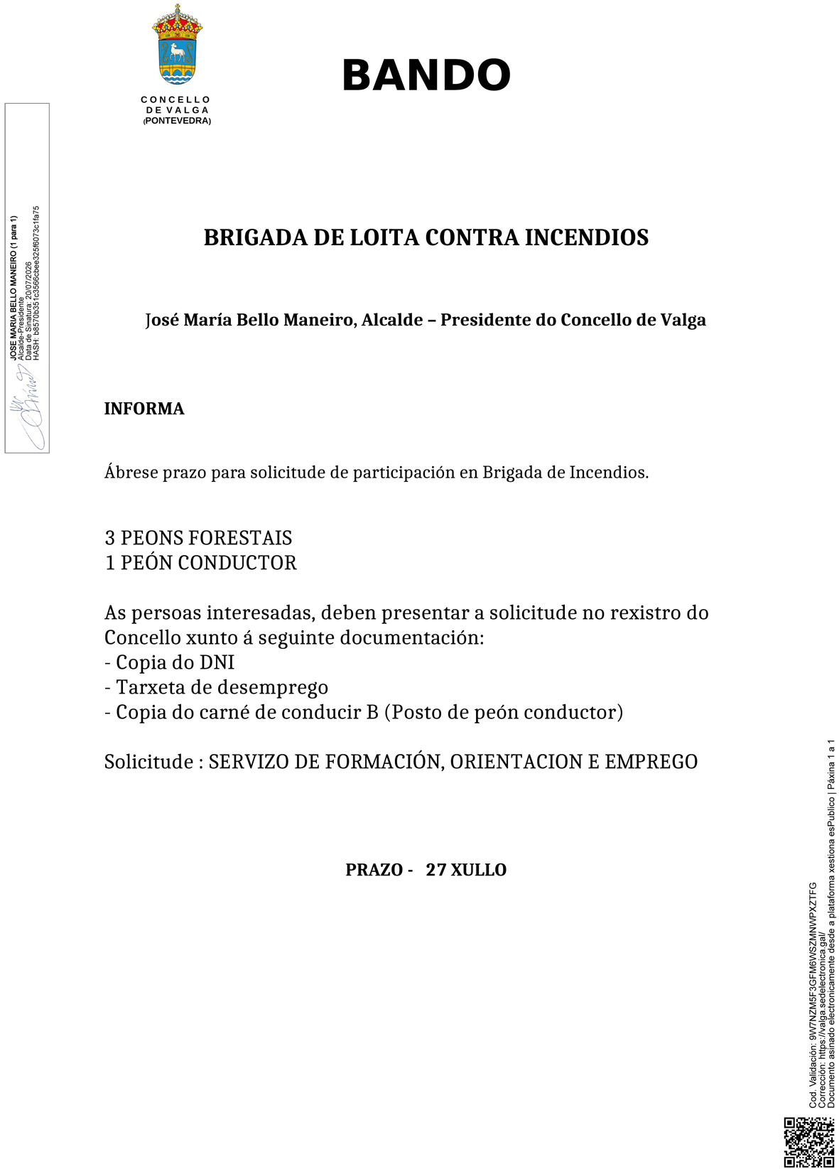 BRIGADA INCENDIOS